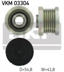 Купить VKM 03304 SKF Шкив генератора Citroen C3 Picasso (1.4, 1.6)