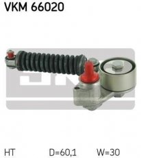 Купити VKM 66020 SKF Ролик приводного ременя, D-зовнішній: 60,1 мм, ширина 30 мм