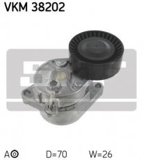 Купить VKM 38202 SKF Ролик приводного ремня BMW X5 3.0 i, D-наружный: 70 мм, ширина 26 мм