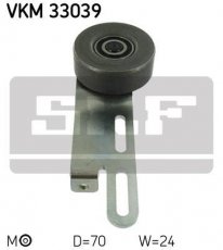 Купити VKM 33039 SKF Ролик приводного ременя, D-зовнішній: 69 мм, ширина 24 мм