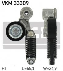 Купить VKM 33309 SKF Ролик приводного ремня Citroen C3 1.4 16V, D-наружный: 65 мм, ширина 25 мм