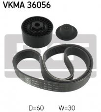 Купить VKMA 36056 SKF Ремень приводной  Clio