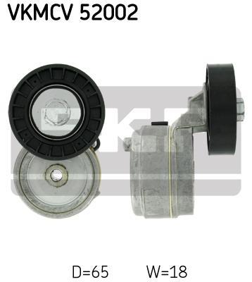 Ролик приводного ременя VKMCV 52002 SKF –  фото 2