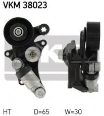Купить VKM 38023 SKF Ролик приводного ремня, D-наружный: 65 мм, ширина 30 мм
