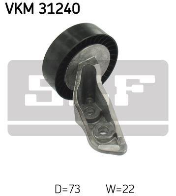 Купити VKM 31240 SKF Ролик приводного ременя Ауді Ку3 (RS 2.5 quattro, RS performance 2.5 quattro)