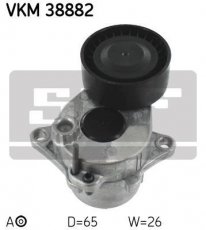 Купить VKM 38882 SKF Ролик приводного ремня Вито (113 CDI, 116 CDI), D-наружный: 65 мм, ширина 26 мм