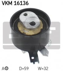Купити VKM 16136 SKF Ролик ГРМ Clio (1.5 dCi 75, 1.5 dCi 90)