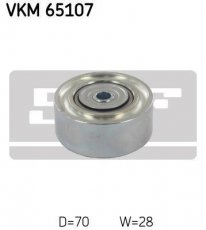 Купить VKM 65107 SKF Ролик приводного ремня L200 2.5 DI-D