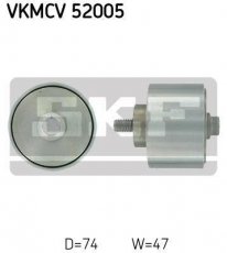 Купити VKMCV 52005 SKF Ролик приводного ременя Ивеко  (10.3, 12.9)