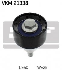 Купить VKM 21338 SKF Ролик приводного ремня Ibiza (1.0, 1.2, 1.4), D-наружный: 50 мм, ширина 25 мм