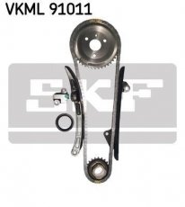 Купити VKML 91011 SKF Ланцюг ГРМ замкнутая, однорядная Corolla (120, 140, 150) (1.4 D, 1.4 D-4D, 1.4 D4-D). Кількість ланок: 106 шт