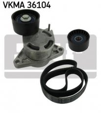 Купить VKMA 36104 SKF Ремень приводной (6 ребер) Vivaro 2.5 DTI