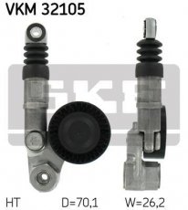 Купити VKM 32105 SKF Ролик приводного ременя