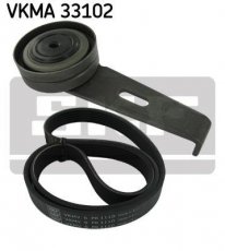 Купити VKMA 33102 SKF Ремінь приводний  Джампі (1.9 D, 1.9 DT, 1.9 TD)