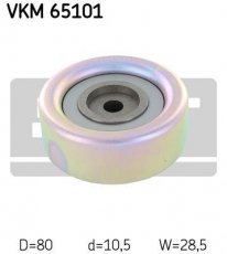 Купить VKM 65101 SKF Ролик приводного ремня Л200 (2.5 DI-D, 2.5 DI-D 4WD, 2.5 DiD)