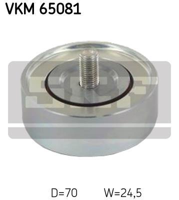 Купить VKM 65081 SKF Ролик приводного ремня Митсубиси АСХ (1.8 DI-D, 1.8 DI-D 4WD)