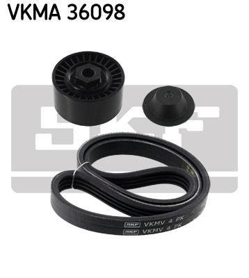 Купить VKMA 36098 SKF Ремень приводной  Твинго 2 (1.2, 1.2 16V)