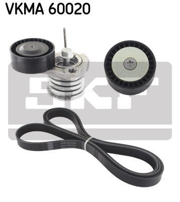 Купити VKMA 60020 SKF Ремінь приводний  Каптива (2.0 D, 2.0 D 4WD)