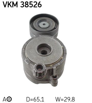 Купить VKM 38526 SKF Ролик приводного ремня Mercedes 212 3.0
