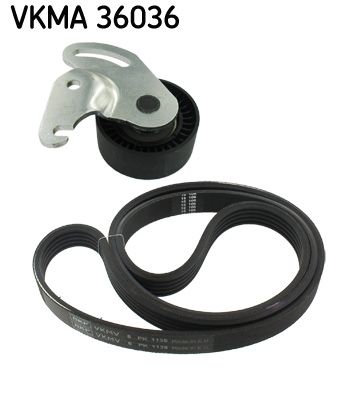 Купить VKMA 36036 SKF Ремень приводной  Megane 2 (1.4, 1.5, 1.6)