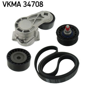 Купить VKMA 34708 SKF Ремень приводной  Jumper (2.2 HDi 110, 2.2 HDi 130, 2.2 HDi 150)