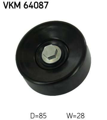 Купить VKM 64087 SKF Ролик приводного ремня Hyundai i30 1.4