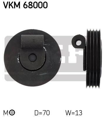 Купить VKM 68000 SKF Ролик приводного ремня Легаси (1.6, 1.8, 2.0, 2.2)