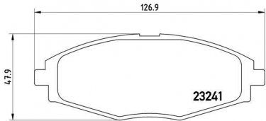 Купити P 15 006 Brembo Гальмівні колодки передні Matiz (0.8, 1.0) без датчика зносу