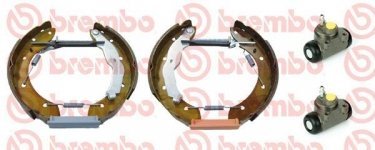 Купить K 68 060 Brembo Тормозные колодки задние Laguna 1 (1.8, 2.0, 2.2 D) 