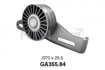 Купити GA355.84 NTN SNR Ролик приводного ременя Меган (1.4, 1.6), D-зовнішній: 70 мм, ширина 25,5 мм