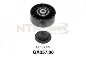 Купить GA357.06 NTN SNR Ролик приводного ремня Audi A3 (1.6 TDI, 1.9 TDI, 1.9 TDI quattro), D-наружный: 65 мм, ширина 25 мм