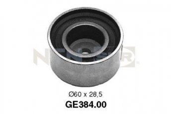 Купити GE384.00 NTN SNR Ролик приводного ременя, D-зовнішній: 60 мм, ширина 28,5 мм