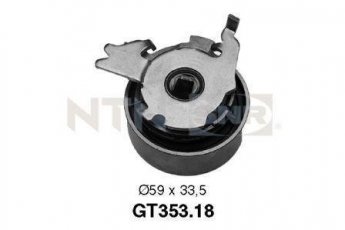 Купить GT353.18 NTN SNR Ролик ГРМ Астра (1.6, 1.8 i, 2.0 i), D-наружный 59 мм, ширина 33,5 мм