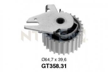 Купити GT358.31 NTN SNR Ролик ГРМ Альфа Ромео  2.0 16V T.SPARK, D-зовнішній 64,8 мм, ширина 28,6 мм