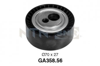 Купить GA358.56 NTN SNR Ролик приводного ремня Jumpy (1.9, 2.0), D-наружный: 70 мм, ширина 27 мм