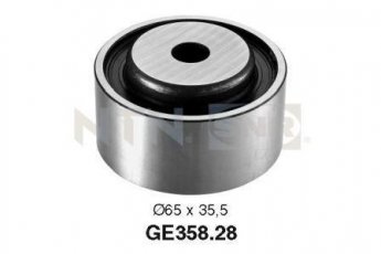 Купить GE358.28 NTN SNR Ролик приводного ремня Albea (1.6, 1.6 16V), D-наружный: 65 мм, ширина 30,6 мм