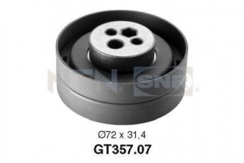 Купити GT357.07 NTN SNR Ролик ГРМ, D-зовнішній 72 мм, ширина 31,4 мм