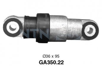 Купити GA350.22 NTN SNR Ролик приводного ременя БМВ Е34 518 i, D-зовнішній: 36 мм