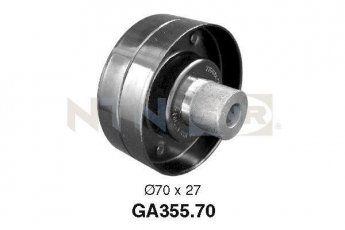 Купить GA355.70 NTN SNR Ролик приводного ремня Лагуну (2.2 D, 2.2 dT), D-наружный: 70 мм, ширина 27 мм