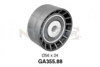 Купить GA355.88 NTN SNR Ролик приводного ремня Clio (1.0, 1.1), D-наружный: 56 мм, ширина 21 мм