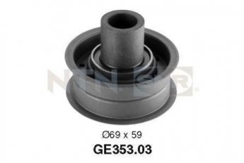 Купити GE353.03 NTN SNR Ролик приводного ременя Кадет 1.6 D, D-зовнішній: 69 мм, ширина 59 мм