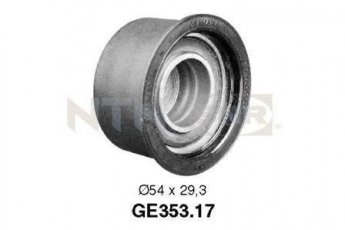 Купить GE353.17 NTN SNR Ролик приводного ремня Зафира (2.0, 2.0 OPC), D-наружный: 54 мм, ширина 29,3 мм