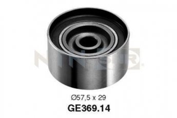 Купити GE369.14 NTN SNR Ролик приводного ременя Avensis 2.0, D-зовнішній: 57,5 мм, ширина 29 мм