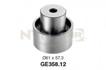 Купити GE358.12 NTN SNR Ролик приводного ременя Брава 1.9 D, D-зовнішній: 61 мм, ширина 33 мм