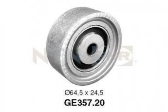 Купити GE357.20 NTN SNR Ролик приводного ременя Ауді, D-зовнішній: 64,5 мм, ширина 24,5 мм