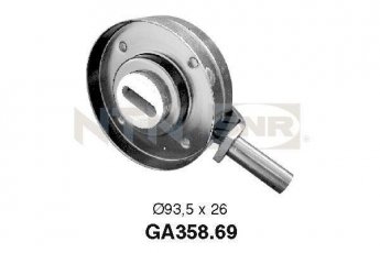 Купить GA358.69 NTN SNR Ролик приводного ремня Пежо 605 2.5 Turbo Diesel, D-наружный: 93,5 мм, ширина 26 мм