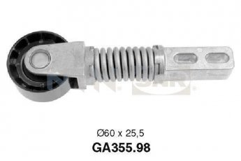 Купить GA355.98 NTN SNR Ролик приводного ремня Сценик (1.9 dCi, 1.9 dCi RX4, 1.9 dTi), D-наружный: 60 мм, ширина 25,5 мм
