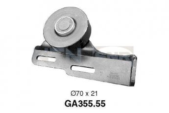 Купить GA355.55 NTN SNR Ролик приводного ремня Megane (1.4, 1.6), D-наружный: 70 мм, ширина 21 мм