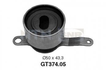 Купить GT374.05 NTN SNR Ролик ГРМ Хонда ХРВ (1.6 16V, 1.6 16V 4WD), D-наружный 43,3 мм, ширина 43,3 мм