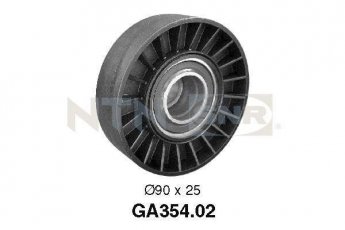 Купити GA354.02 NTN SNR Ролик приводного ременя Ауді 100 (2.6, 2.8), D-зовнішній: 90 мм, ширина 25 мм